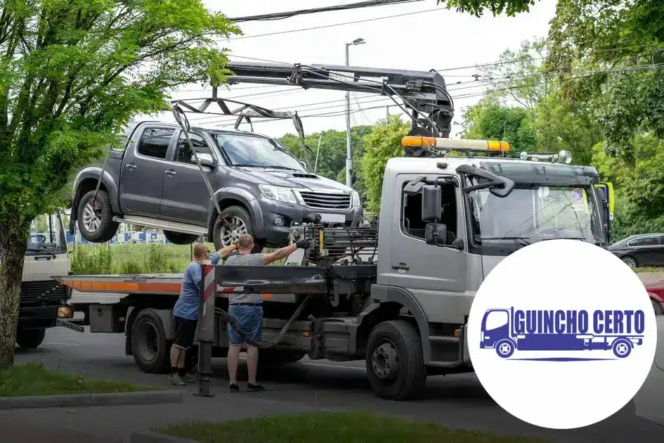 Quais são as opções de caminhão plataforma guincho disponíveis em Santo André?